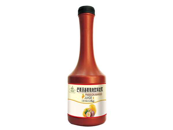 芒果百香果果肉飲料濃漿 1KG